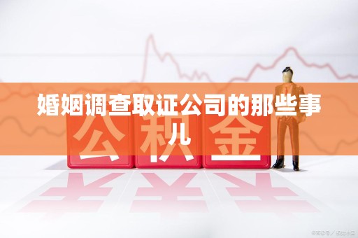 章贡婚姻调查取证公司的那些事儿